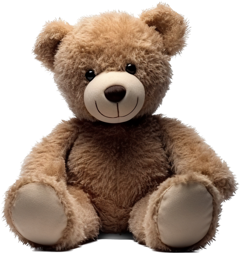 Urso de pelúcia Urso png com ai gerado.