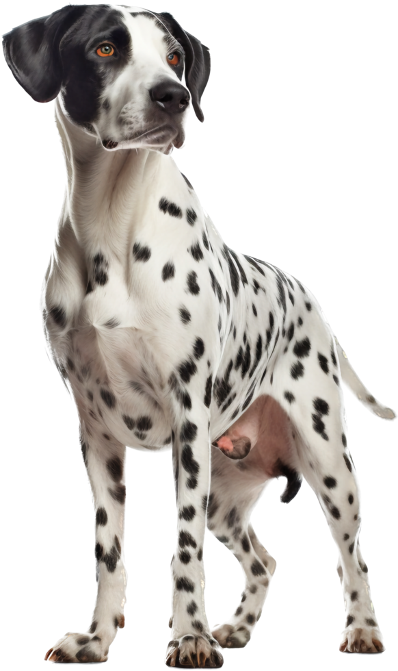 Dalmatian with . png