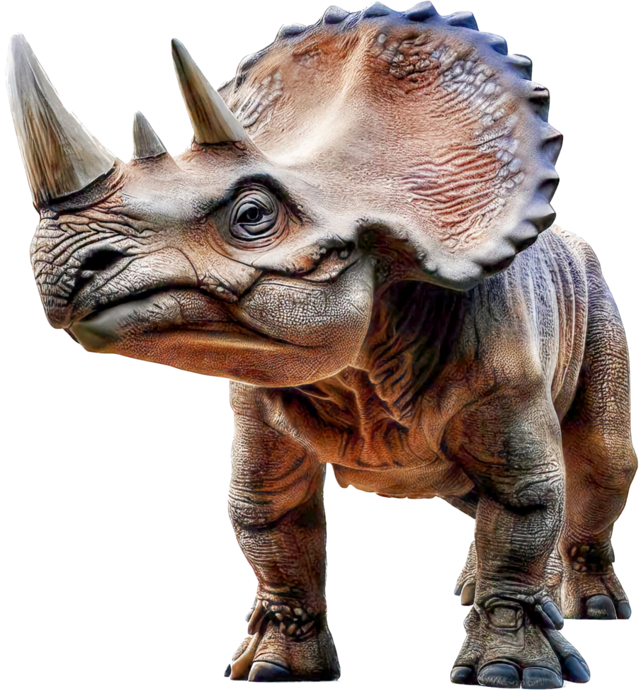 triceratopo png con ai generato