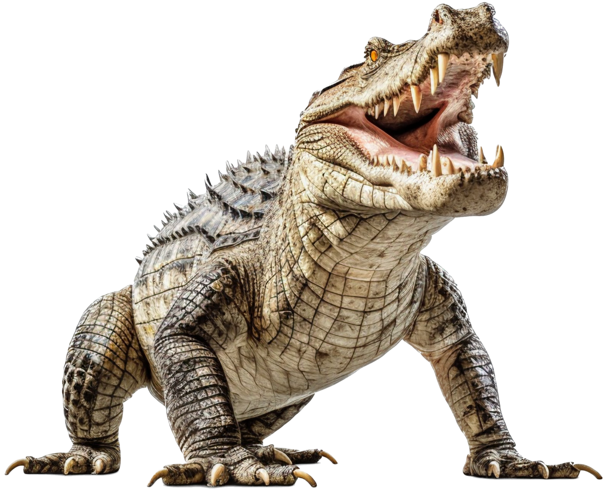 crocodilo png com ai gerado.