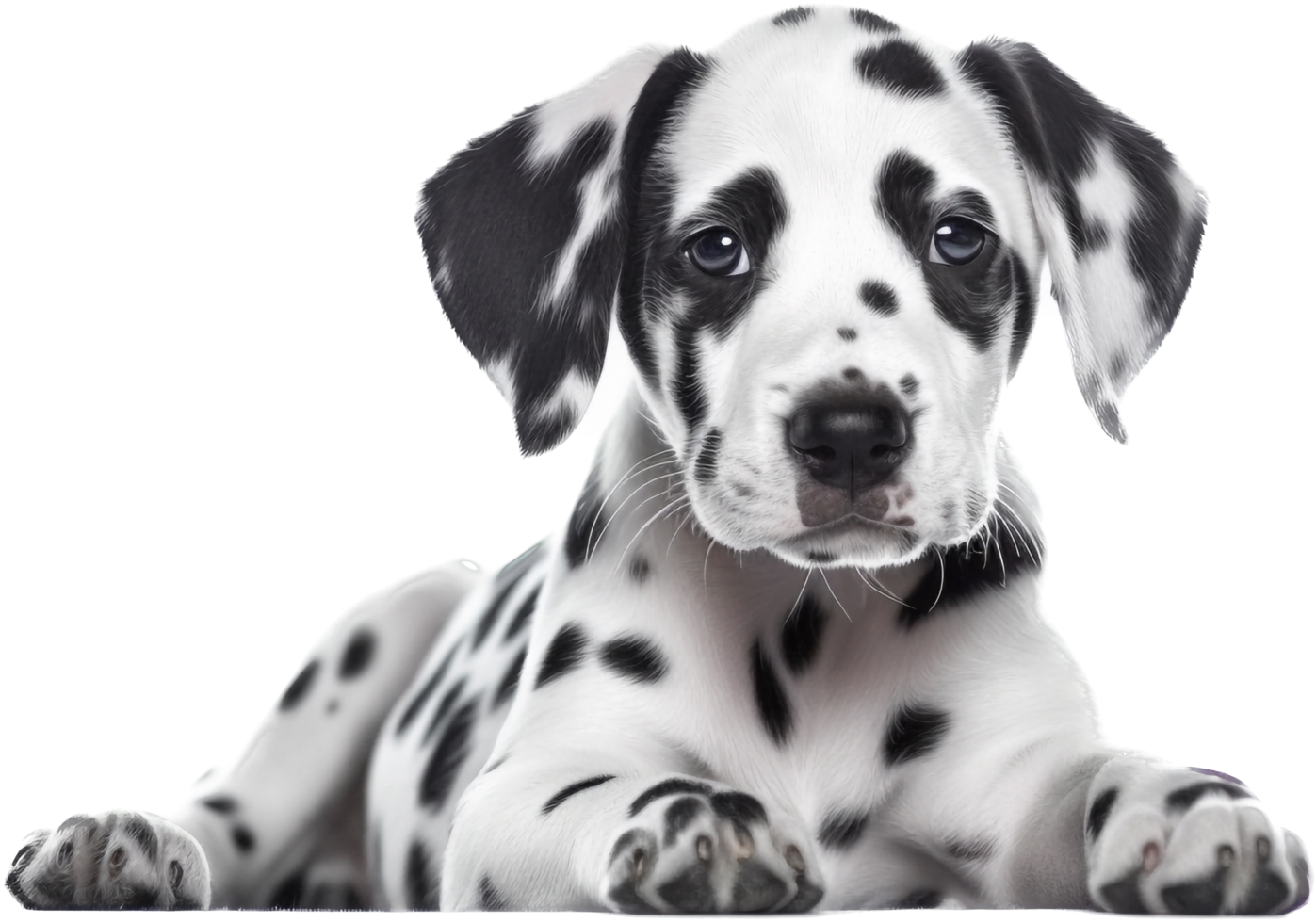 Dalmatian with . png