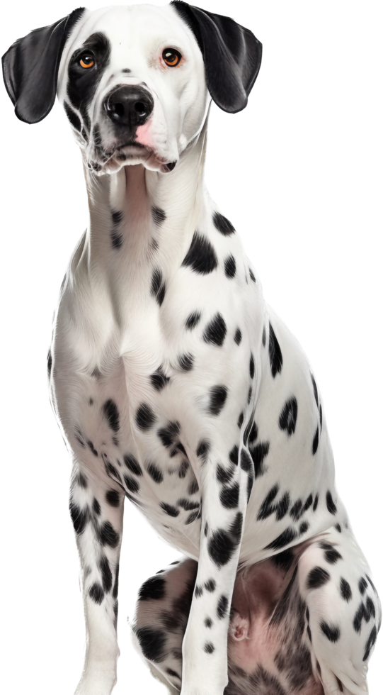 Dalmatian with . png