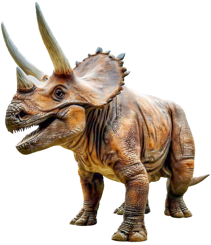 Triceratops png with AI generated