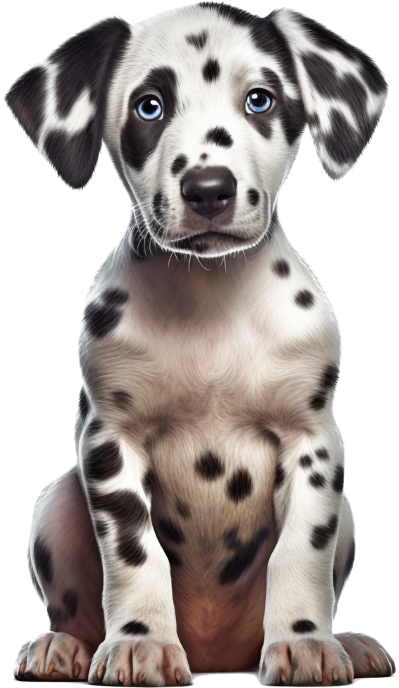 Dalmatian with . png