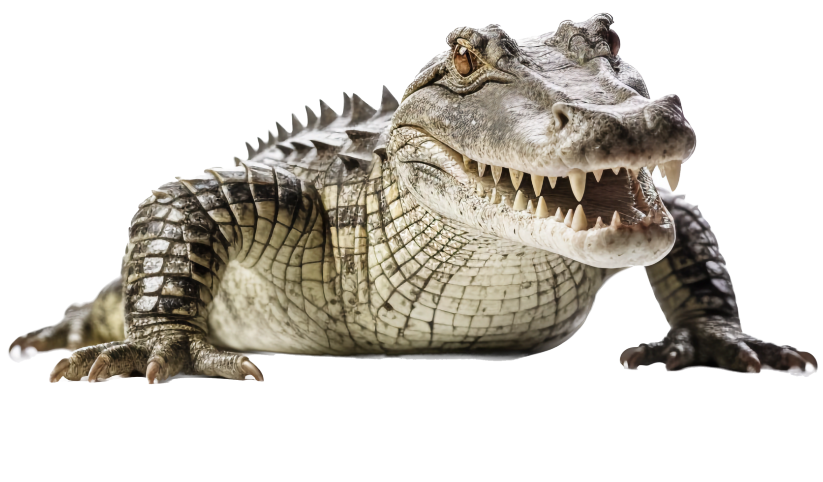 crocodile png avec ai généré.