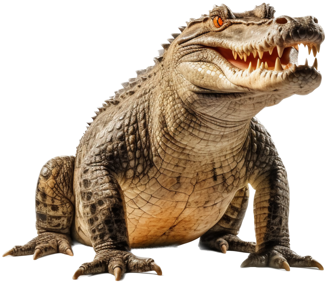 crocodilo png com ai gerado.