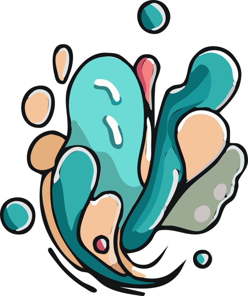 abstract png graphic clipart design