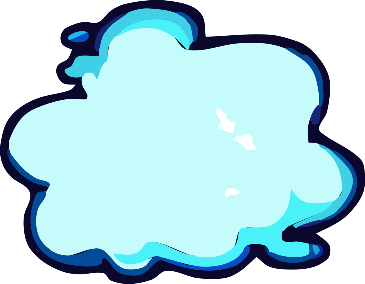 Transparent blue cloud clipart animated image of cloud png d