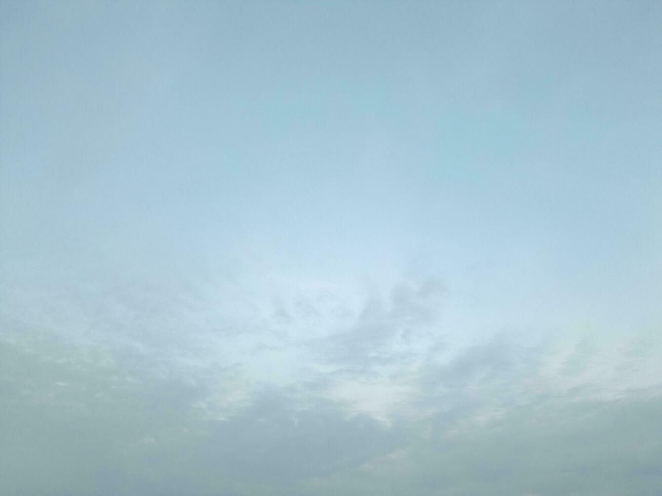 Sunrise in the morning with sky and clouds drone view photo