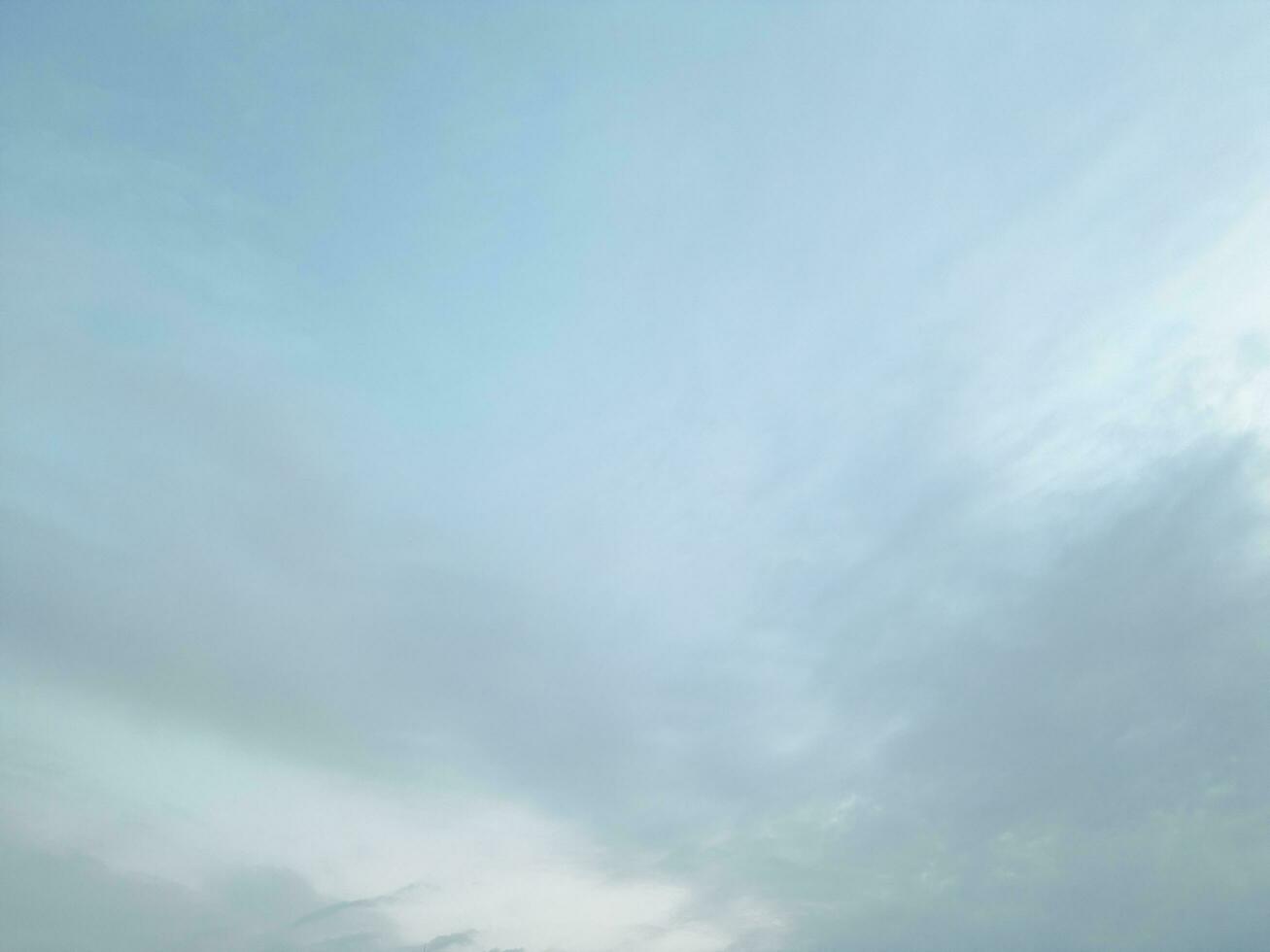 Sunrise in the morning with sky and clouds drone view photo