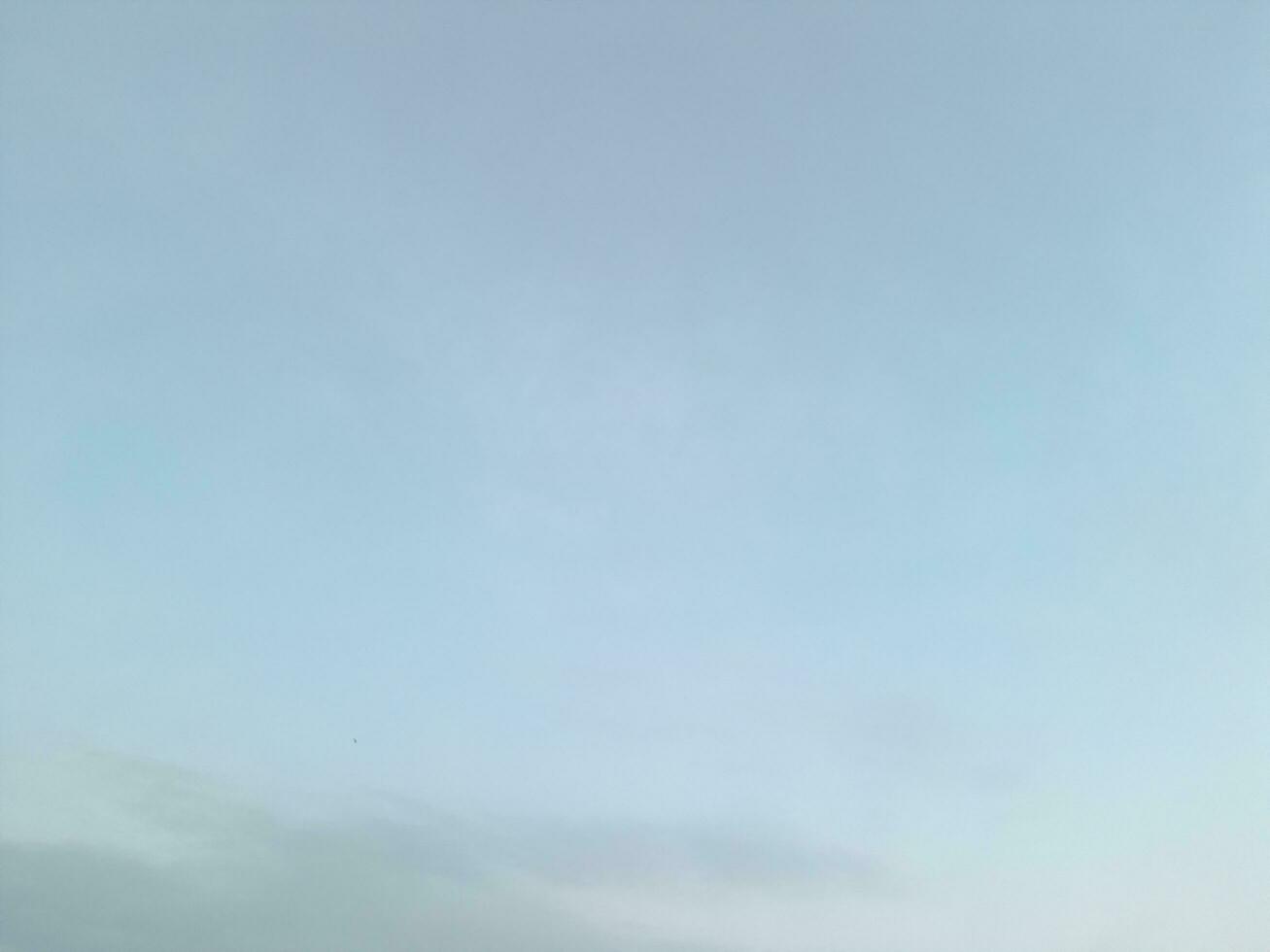 Sunrise in the morning with sky and clouds drone view photo