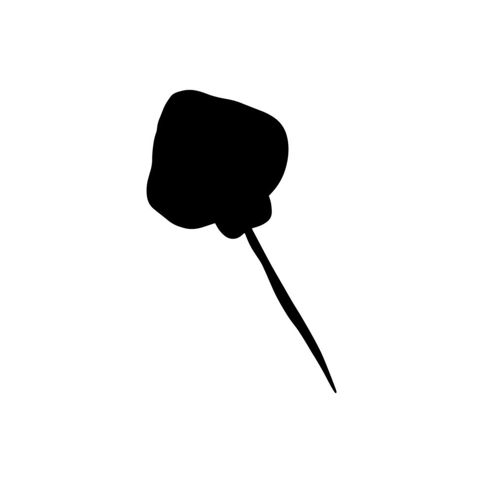 Stingray fish Character black sea animal on deep background. Wild life illustration. Vector illustration.