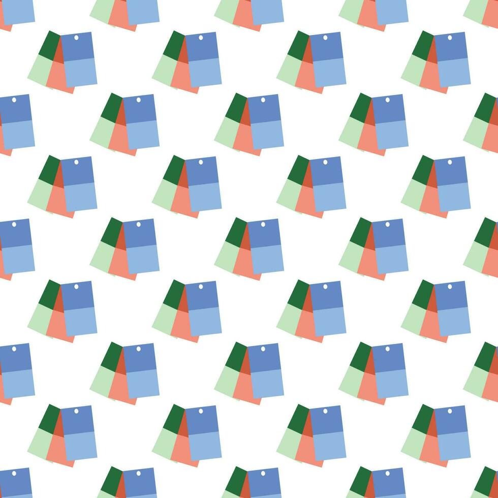 Color samples. Vector seamless pattern . Interior design. Perfect print for giftware or stationery