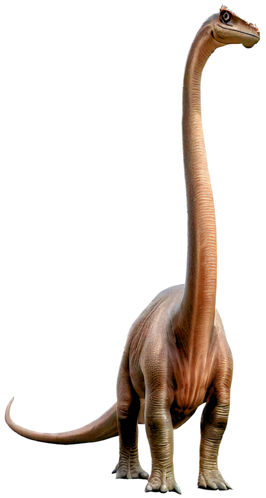 brachiosauro png con ai generato.