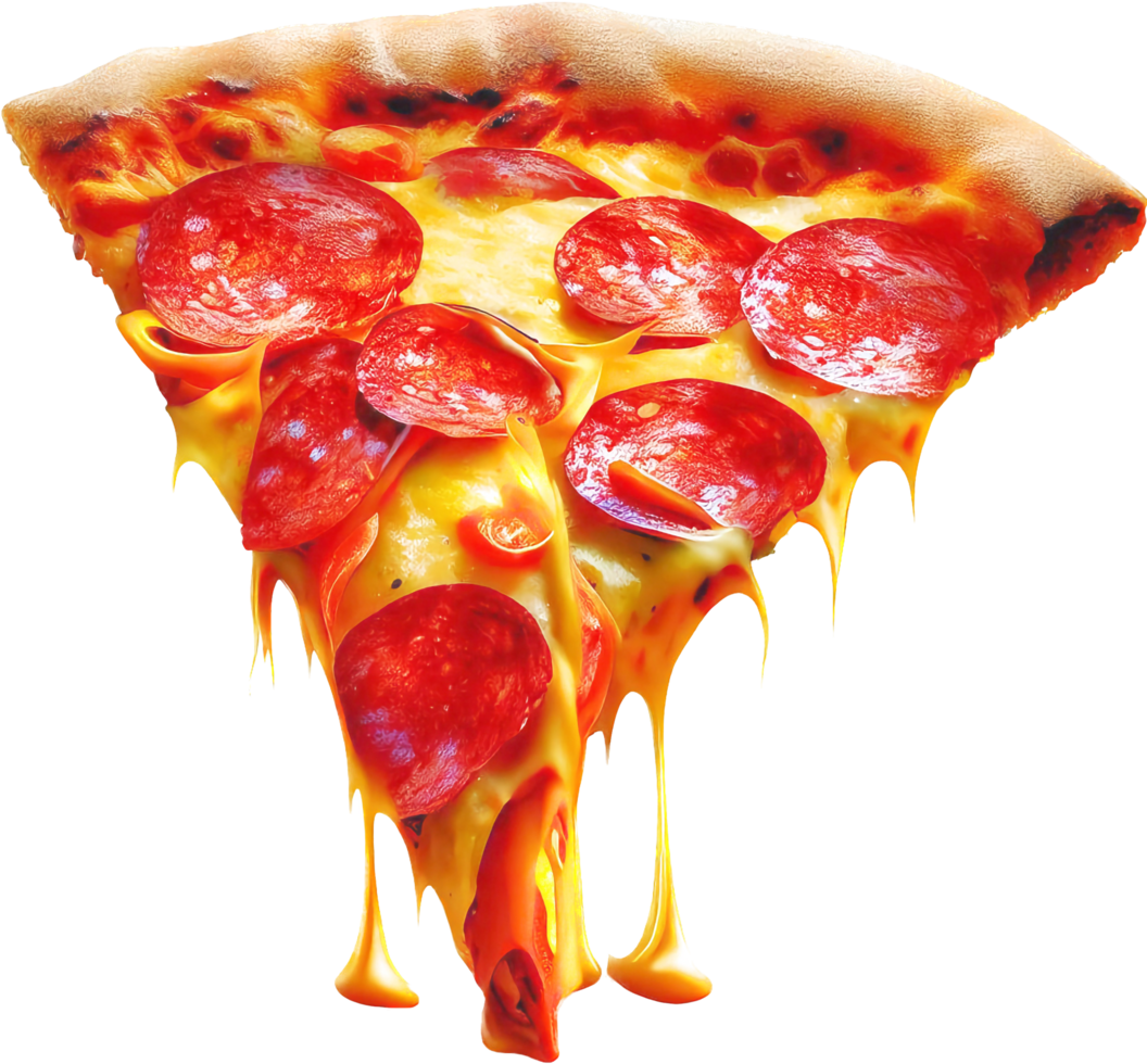 pizza png com ai gerado.