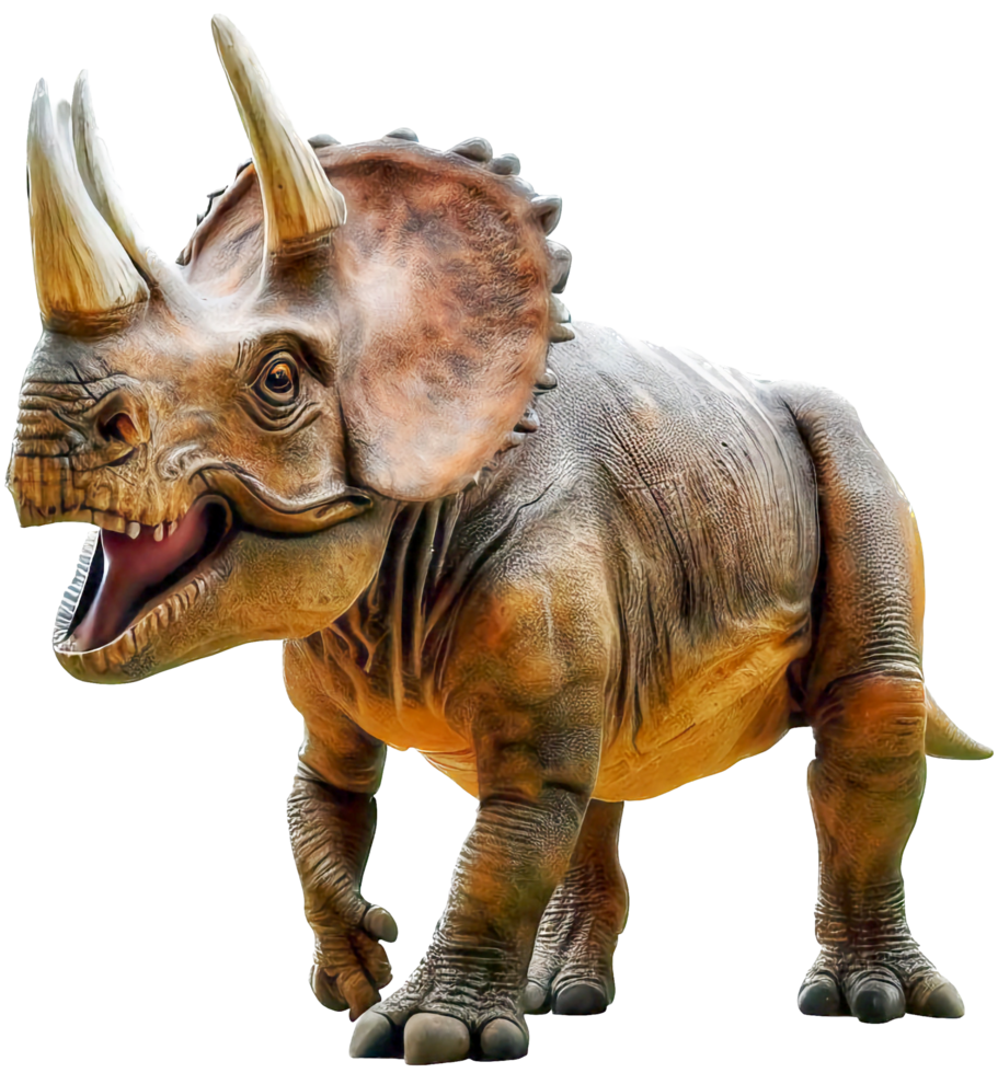 Triceratops png with AI generated