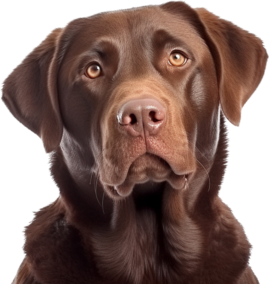 labrador png con ai generato.