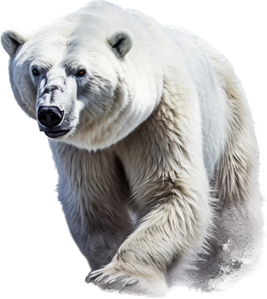 Polar bears with png