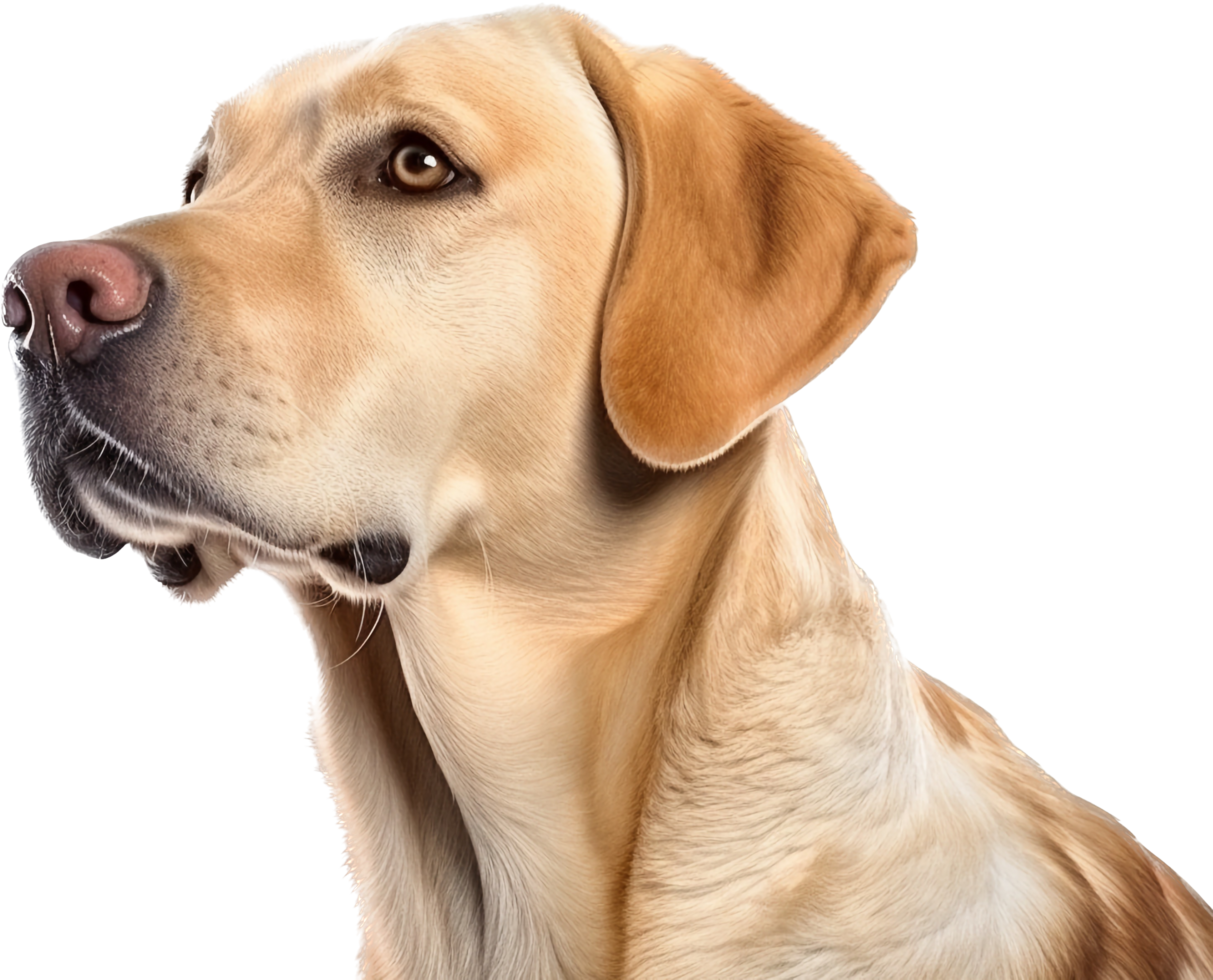 Labrador png avec ai généré.