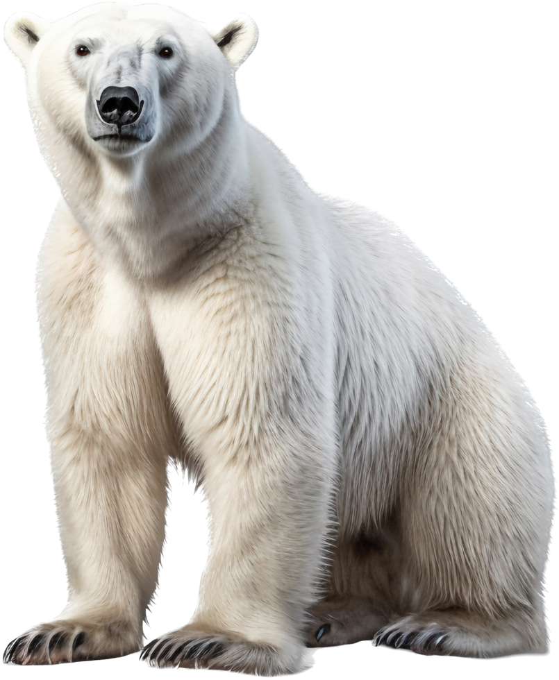 Polar bears with png