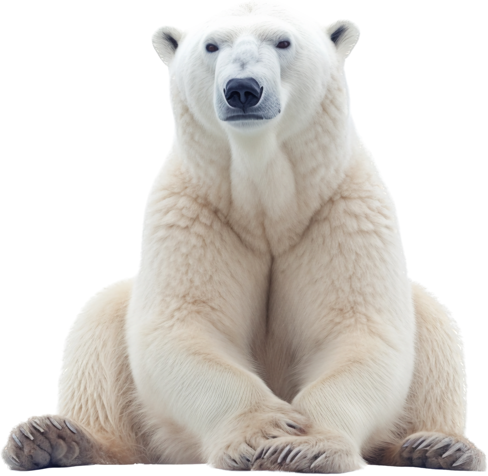 Polar bears with png