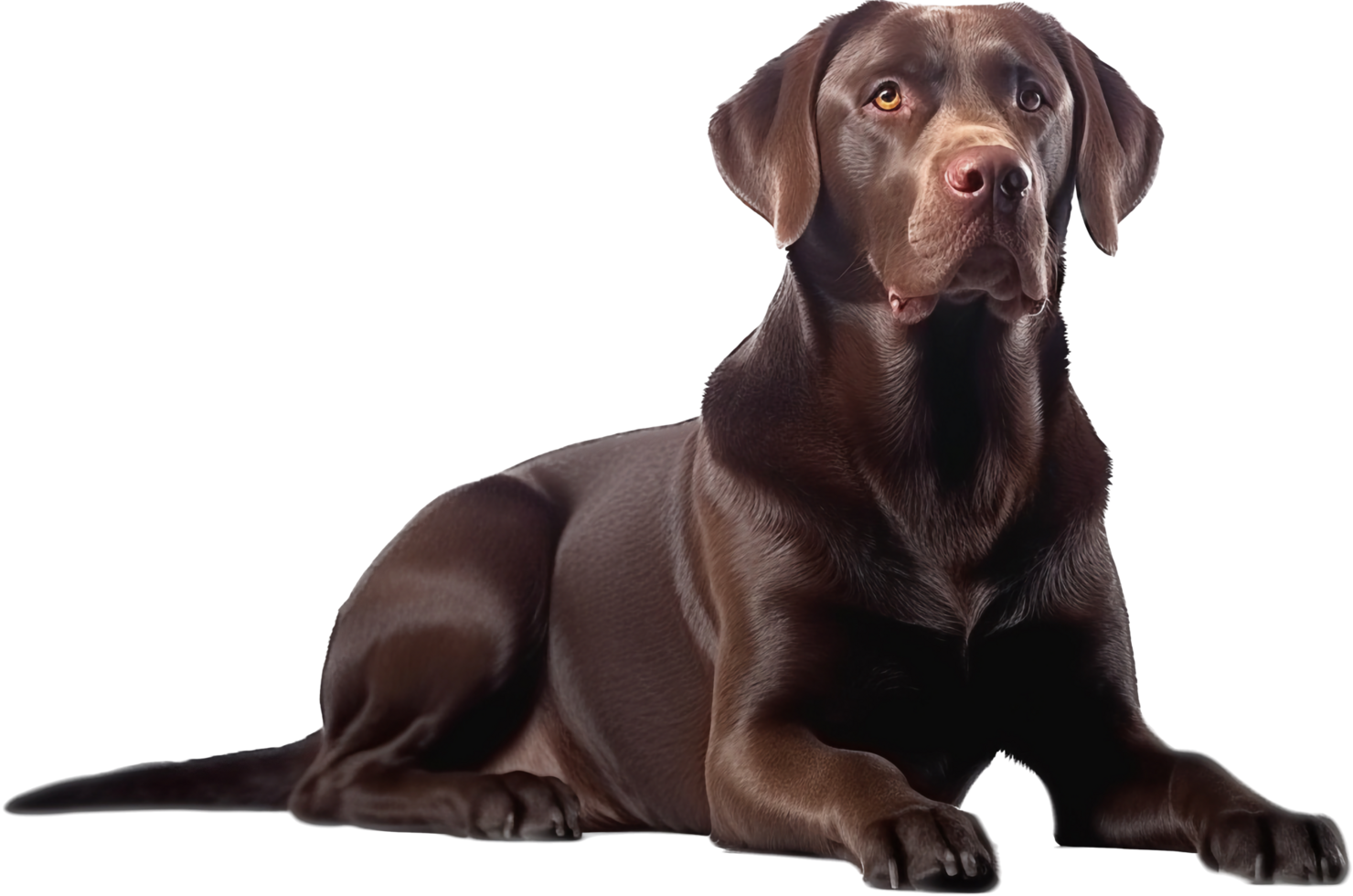 labrador png med ai genererad.