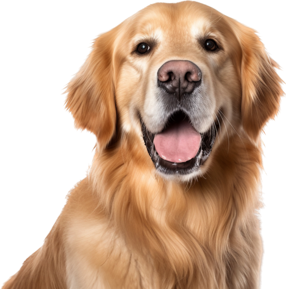 Golden Retriever with . png