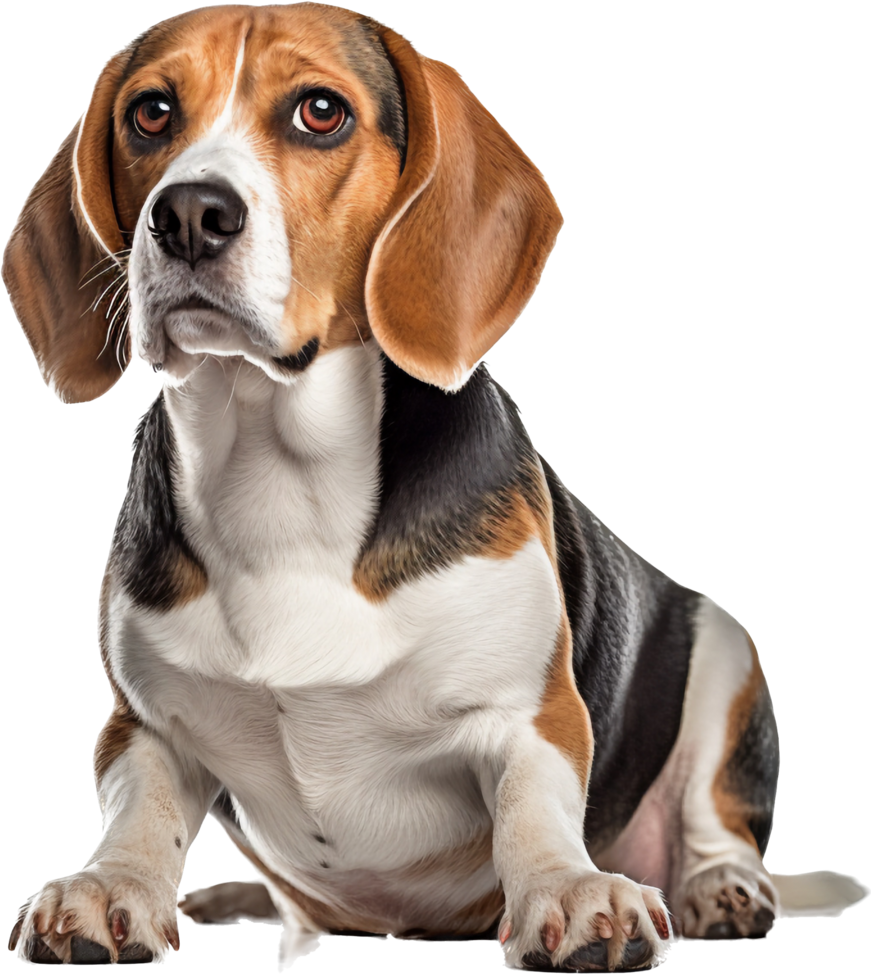 Beagle with . png
