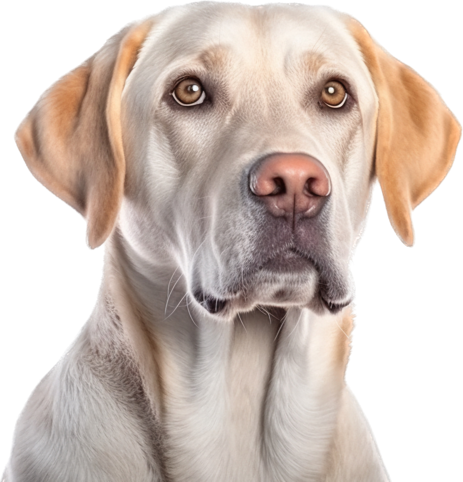 Labrador png mit ai generiert.