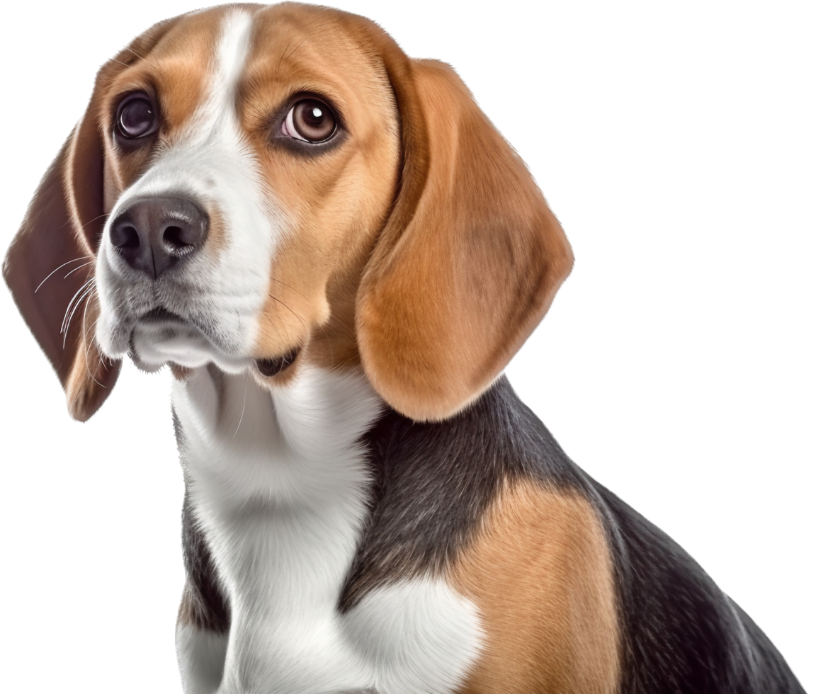 beagle png con ai generado.