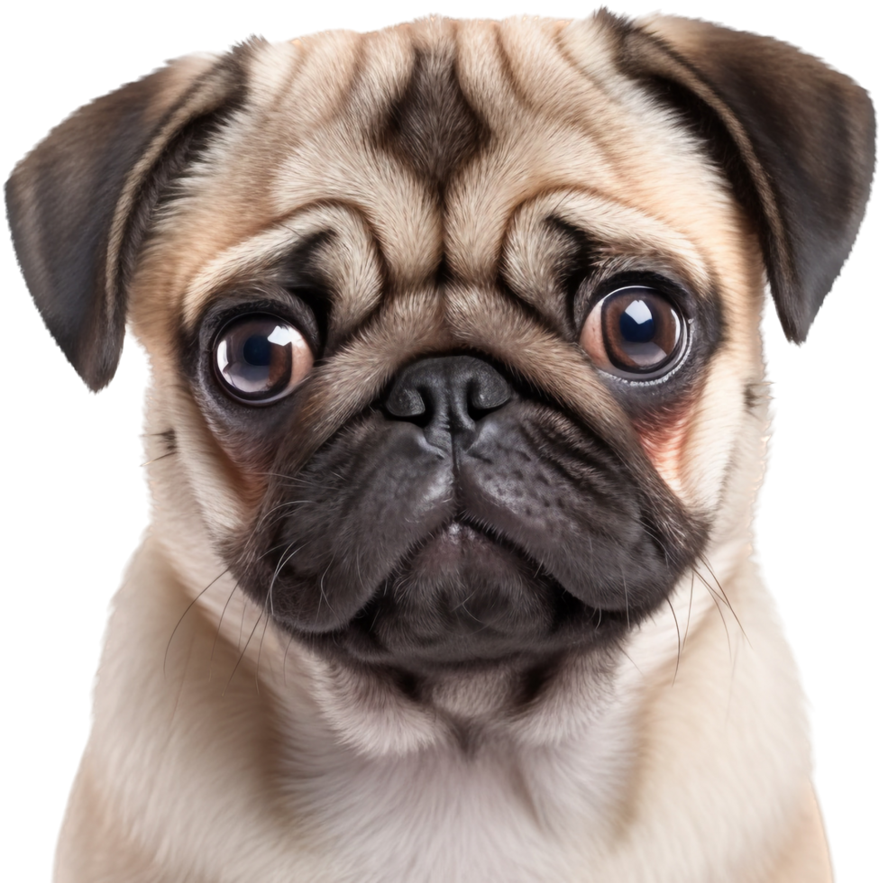 Mops png mit ai generiert.