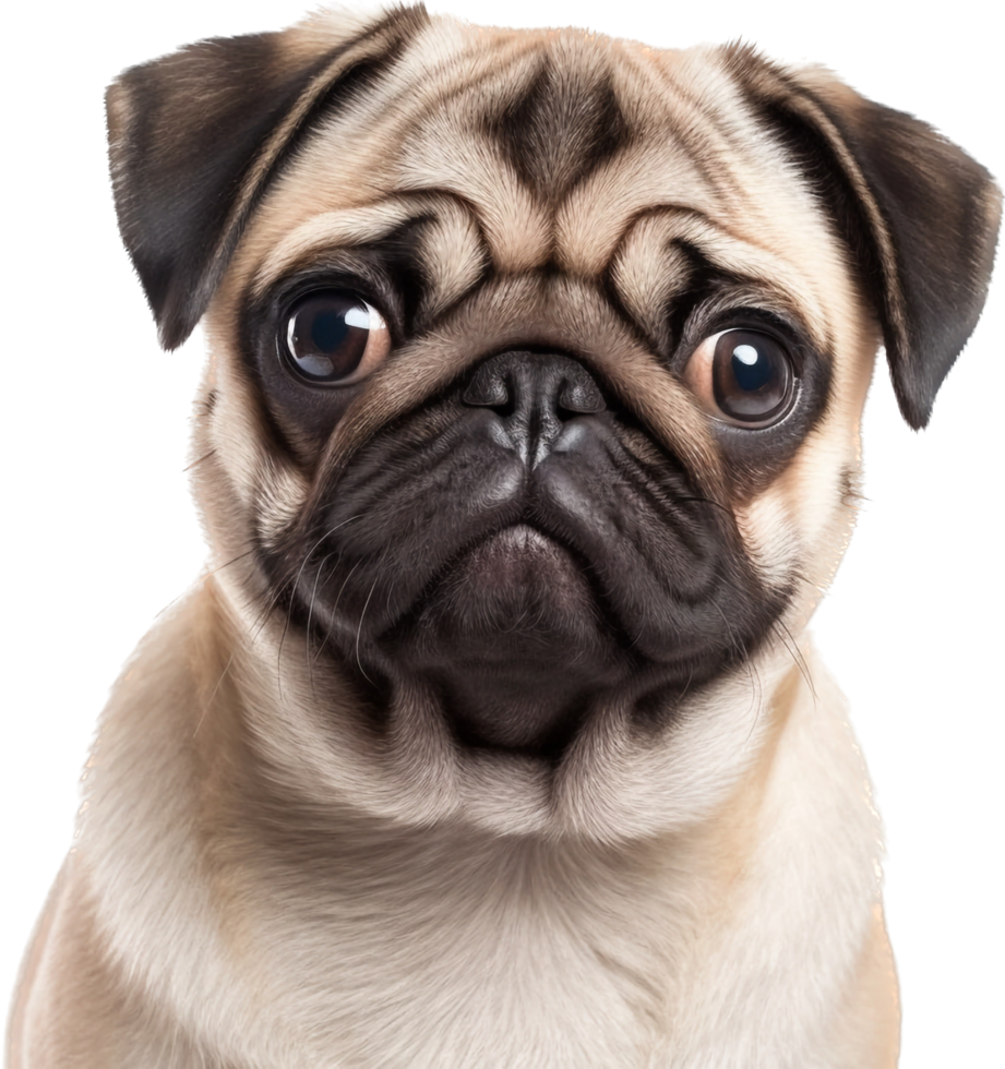 Pug with . png