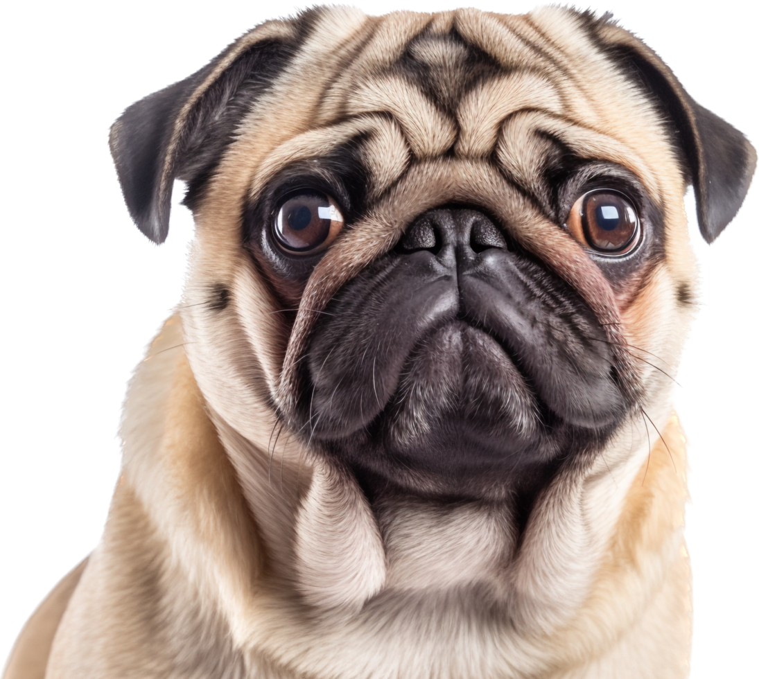 Pug with . png