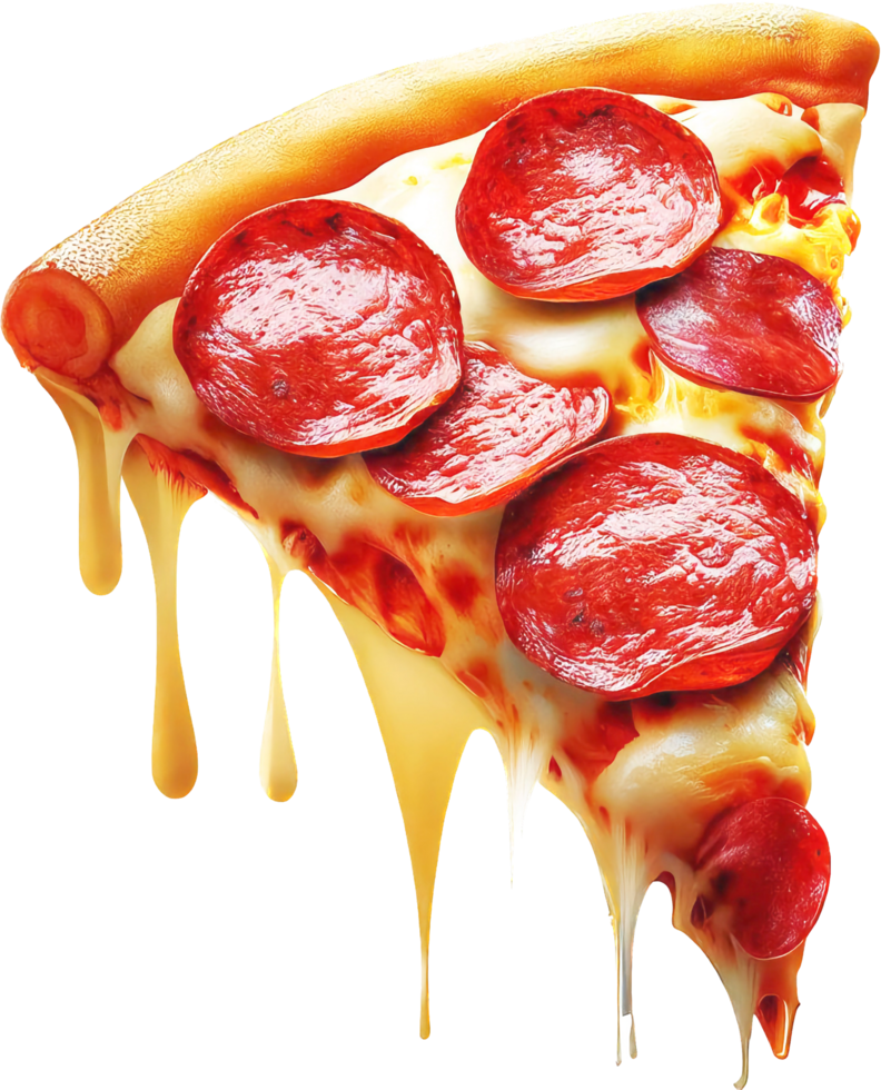 pizza png com ai gerado.