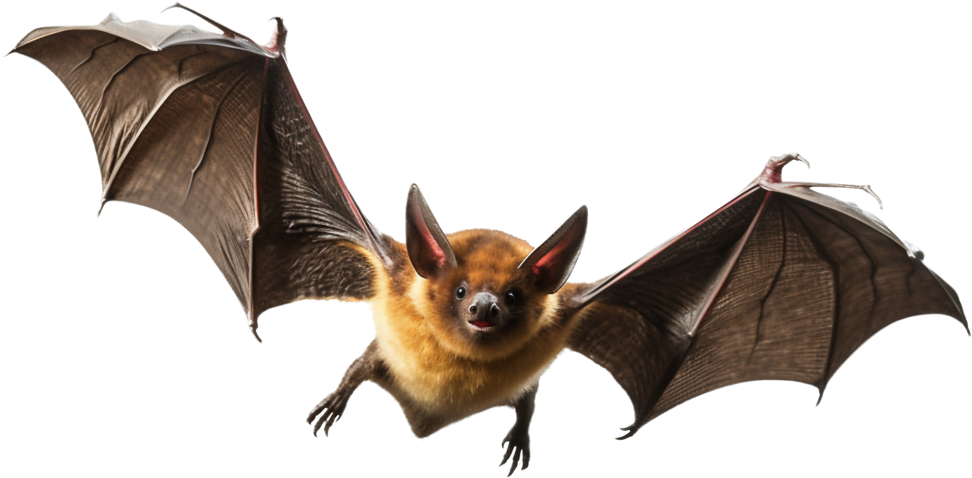 Bat flying with . 24589244 PNG