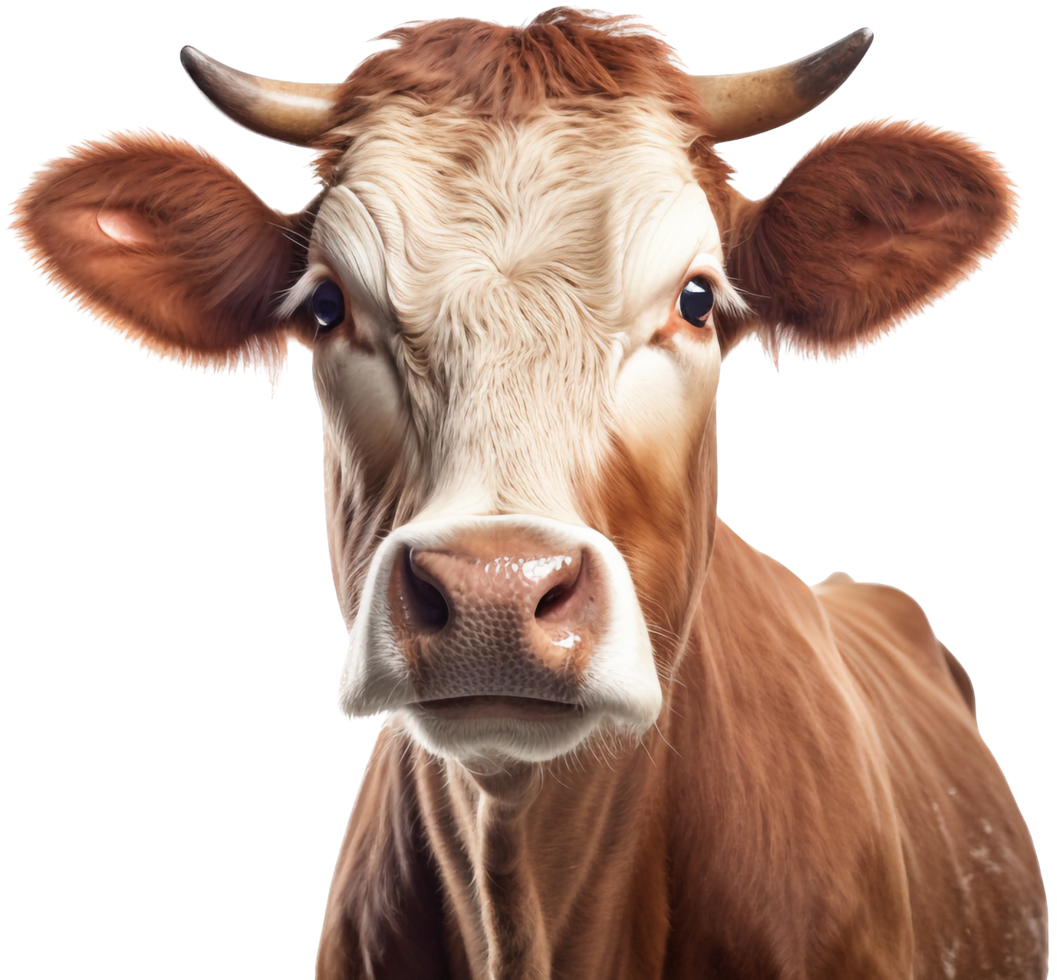 vache png avec ai généré.