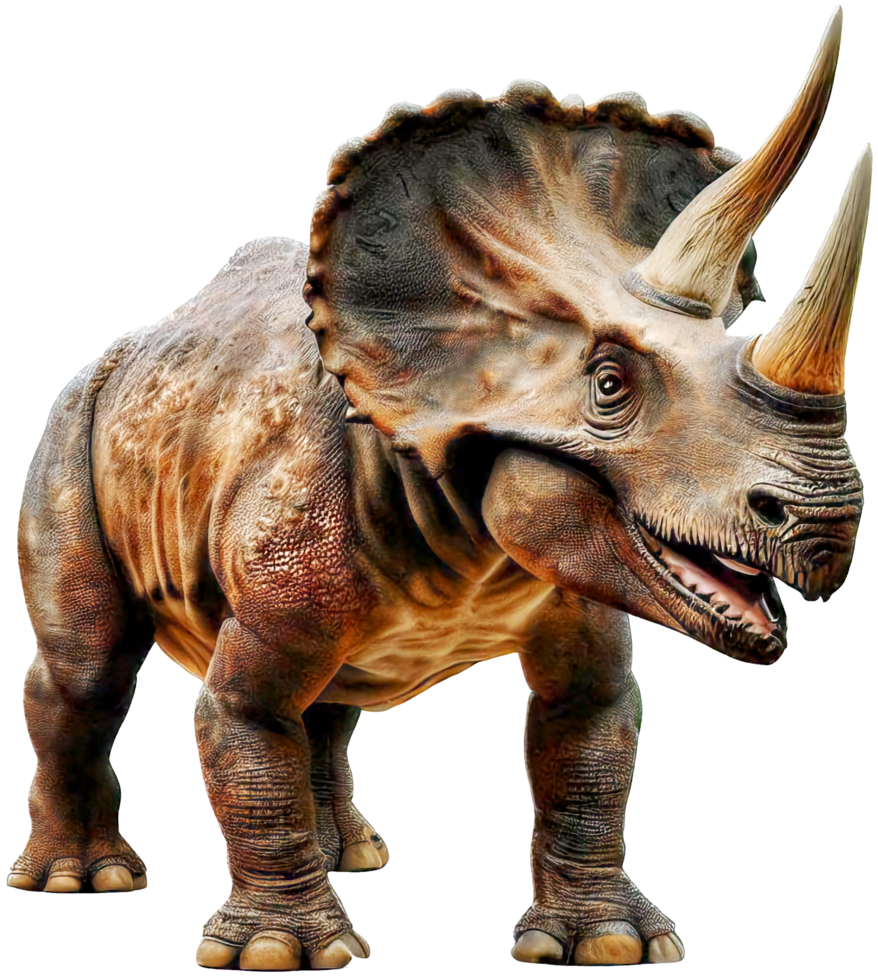 tricératops png avec ai généré