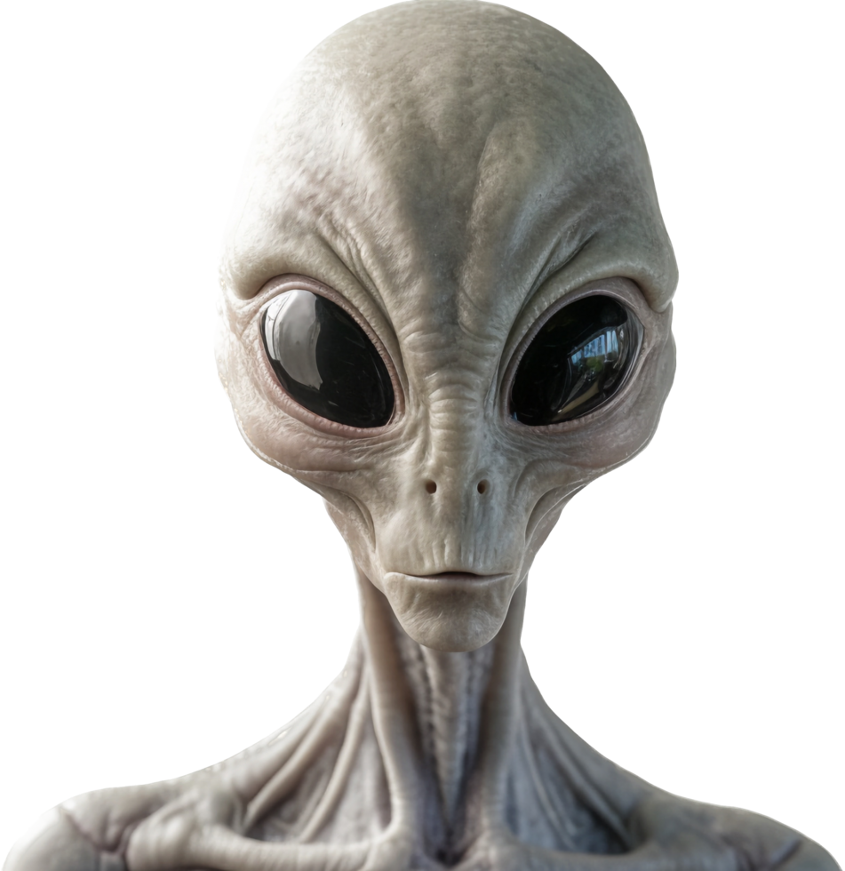 extraterrestre png con ai generado.