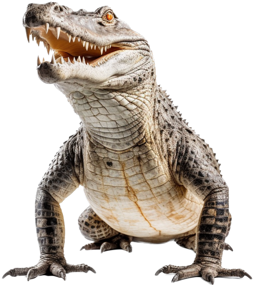 crocodile png avec ai généré.