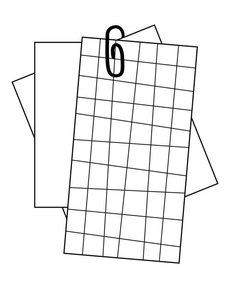 Cute paper stickers for notes. Rough, sloppy texture. Digital Bullet Journal. vector
