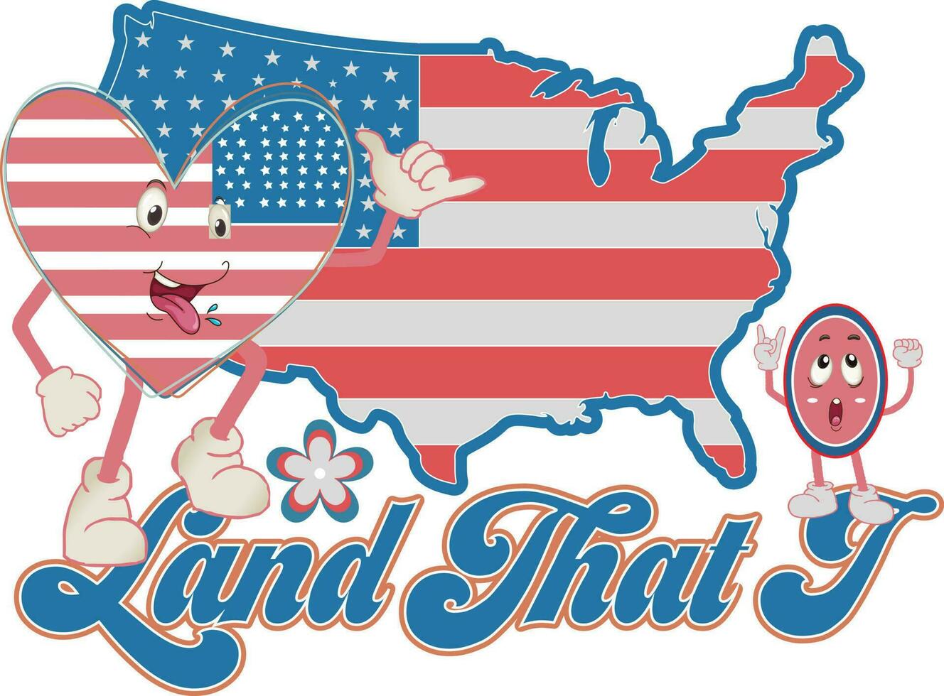 4th Of July Sublimation Design Bundle vector