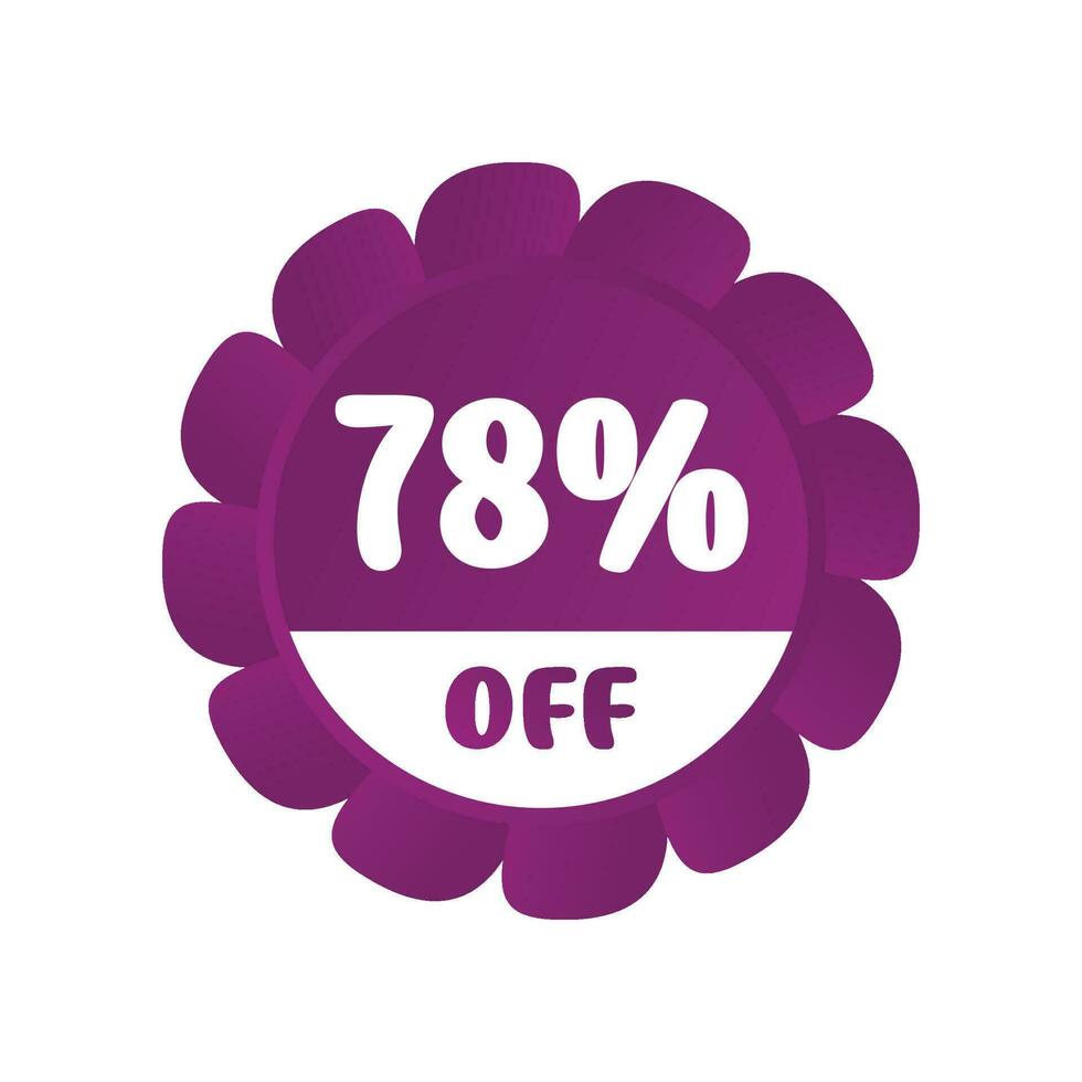 special price offer label sticker, discount symbol gradation color. vector illustration for sales promo, marketing, web advertising.