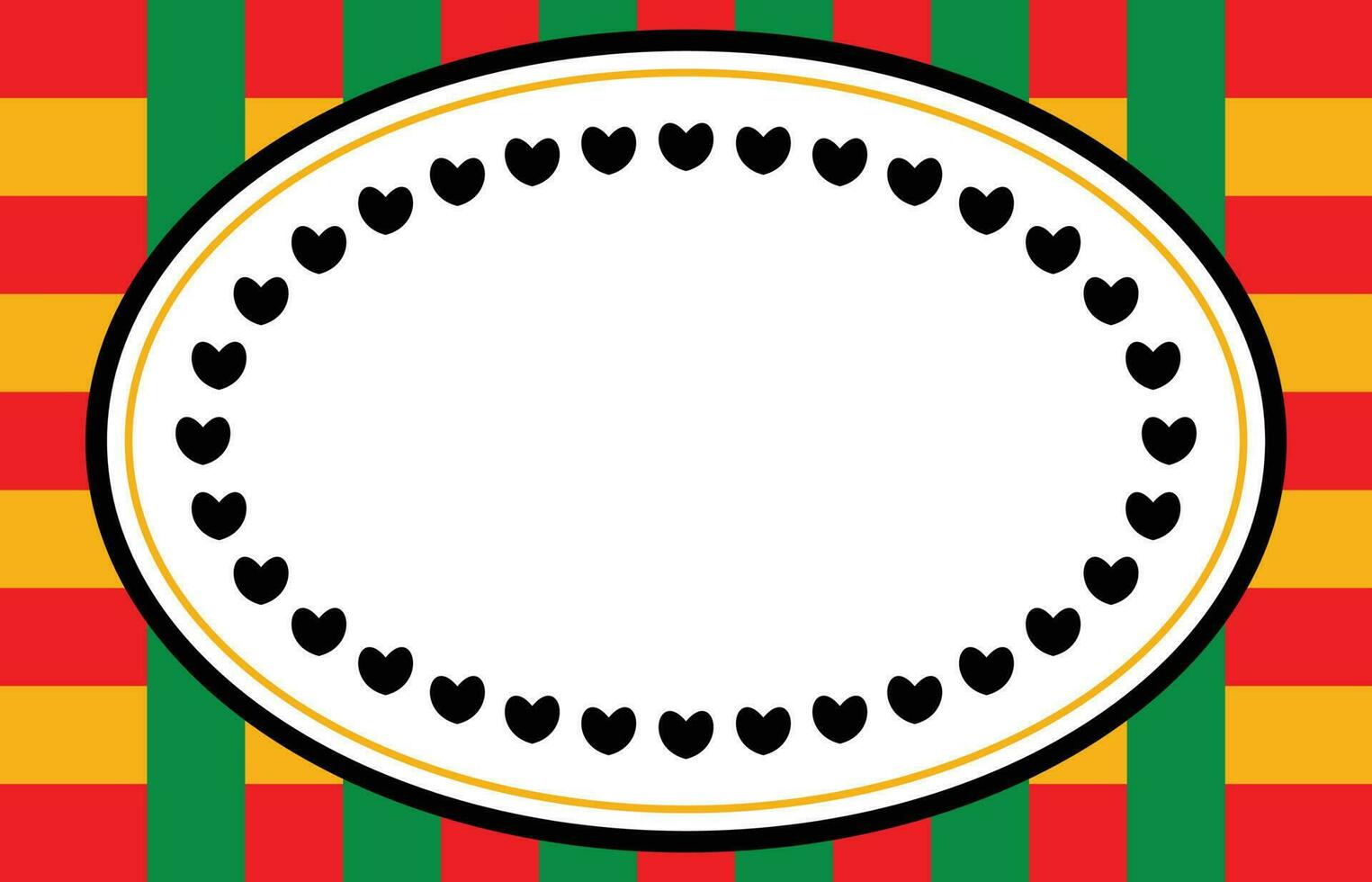 Juneteenth theme geometric background, freedom day, annual holiday. with empty space for text, vector design for banner, greeting card, poster, social media.