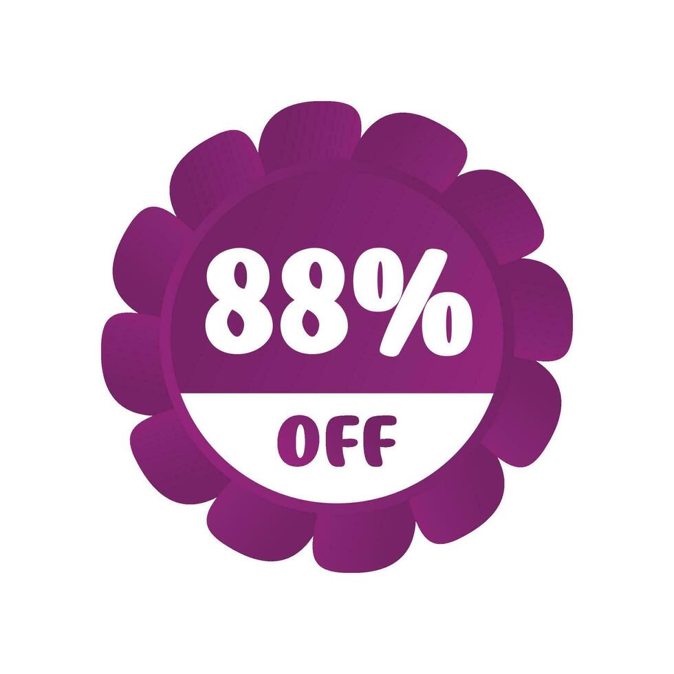 special price offer label sticker, discount symbol gradation color. vector illustration for sales promo, marketing, web advertising.