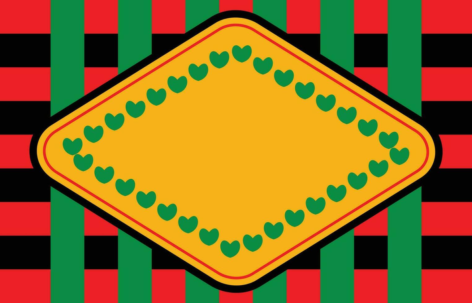 Juneteenth theme geometric background, freedom day, annual holiday. with empty space for text, vector design for banner, greeting card, poster, social media.