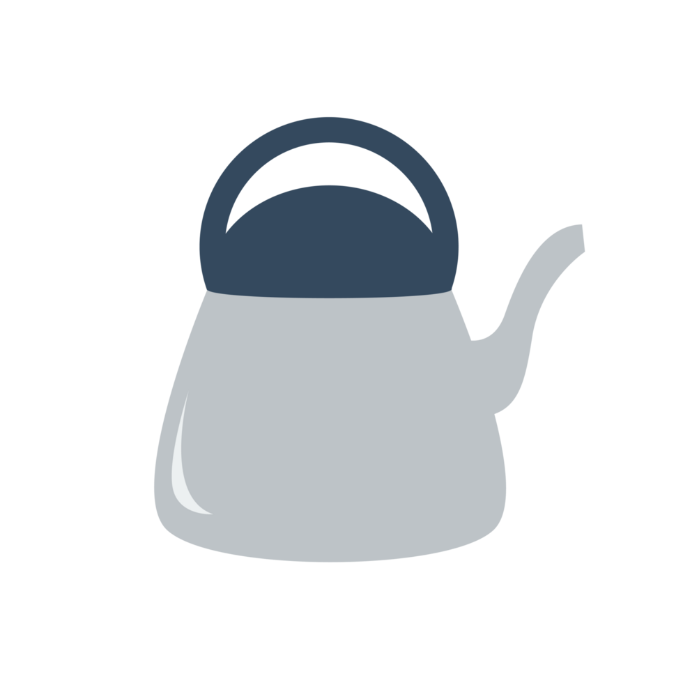 Minimalist Tea Pot Illustrations png