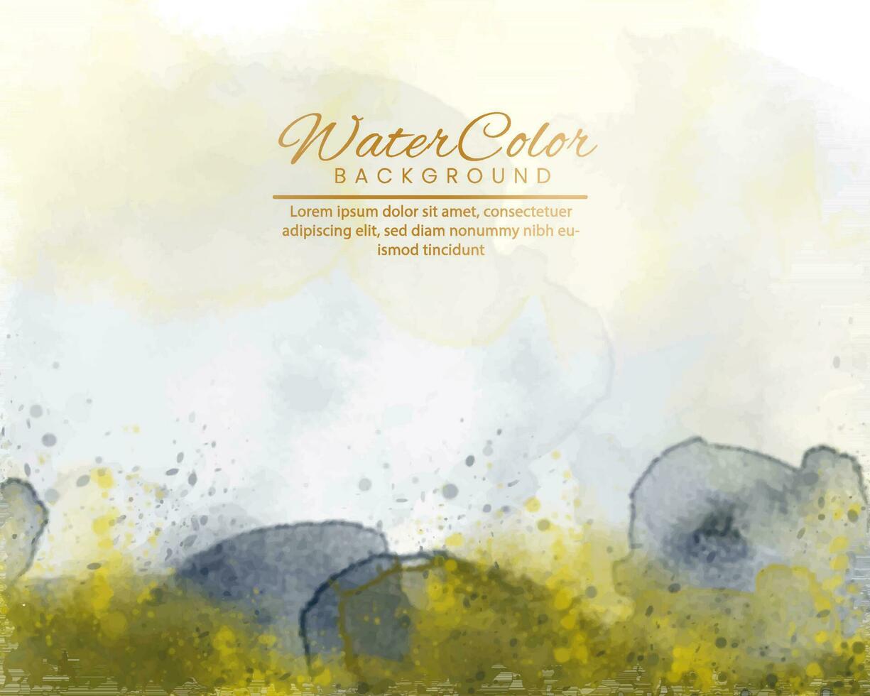 Abstract splashed watercolor background. Design for your cover, date, postcard, banner, logo. vector