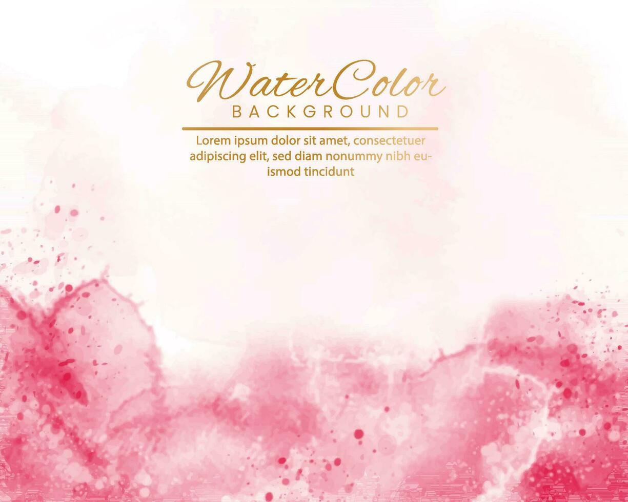 Abstract splashed watercolor background. Design for your cover, date, postcard, banner, logo. vector