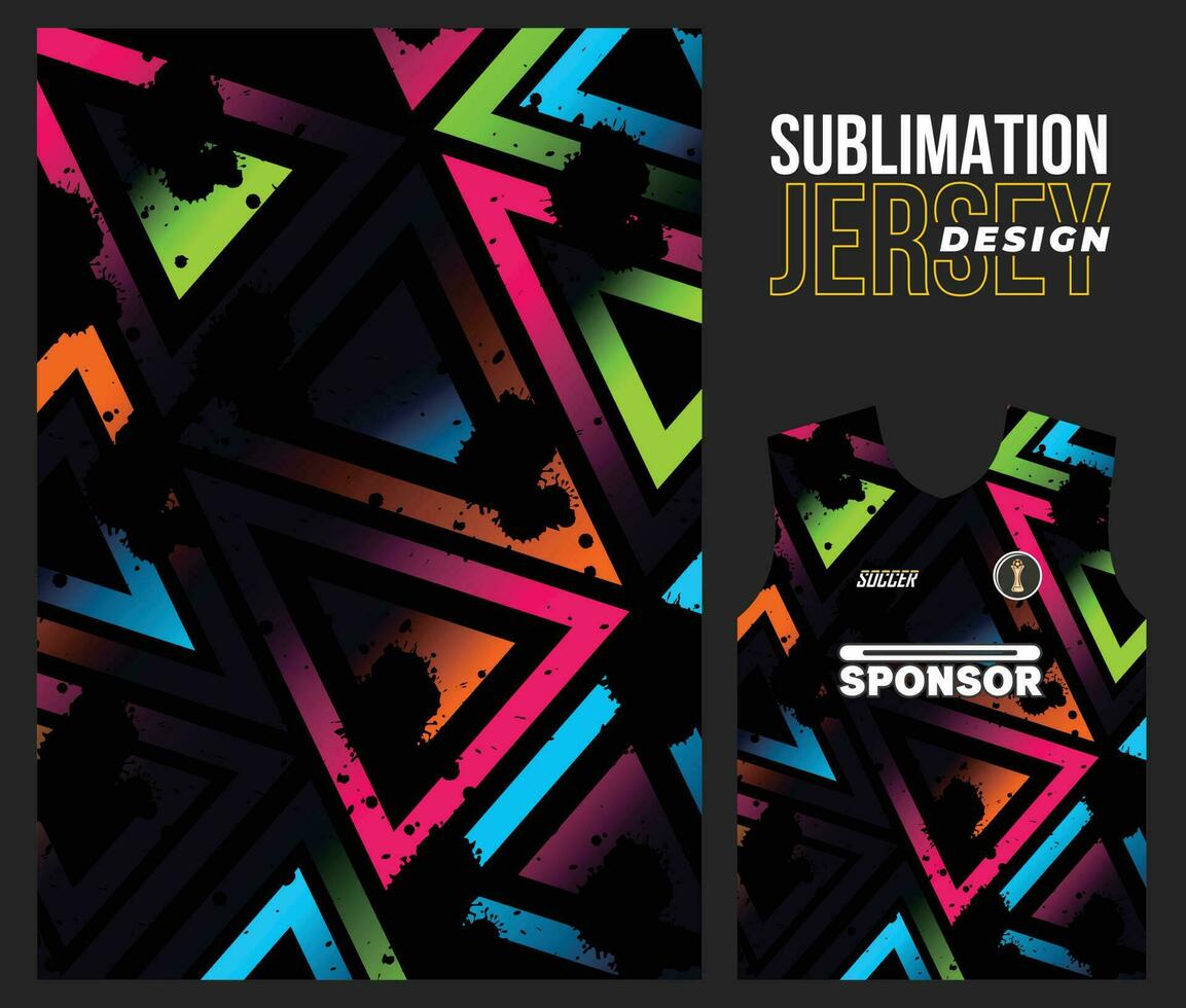 Tshirt Jersey Print Racing Sport vector