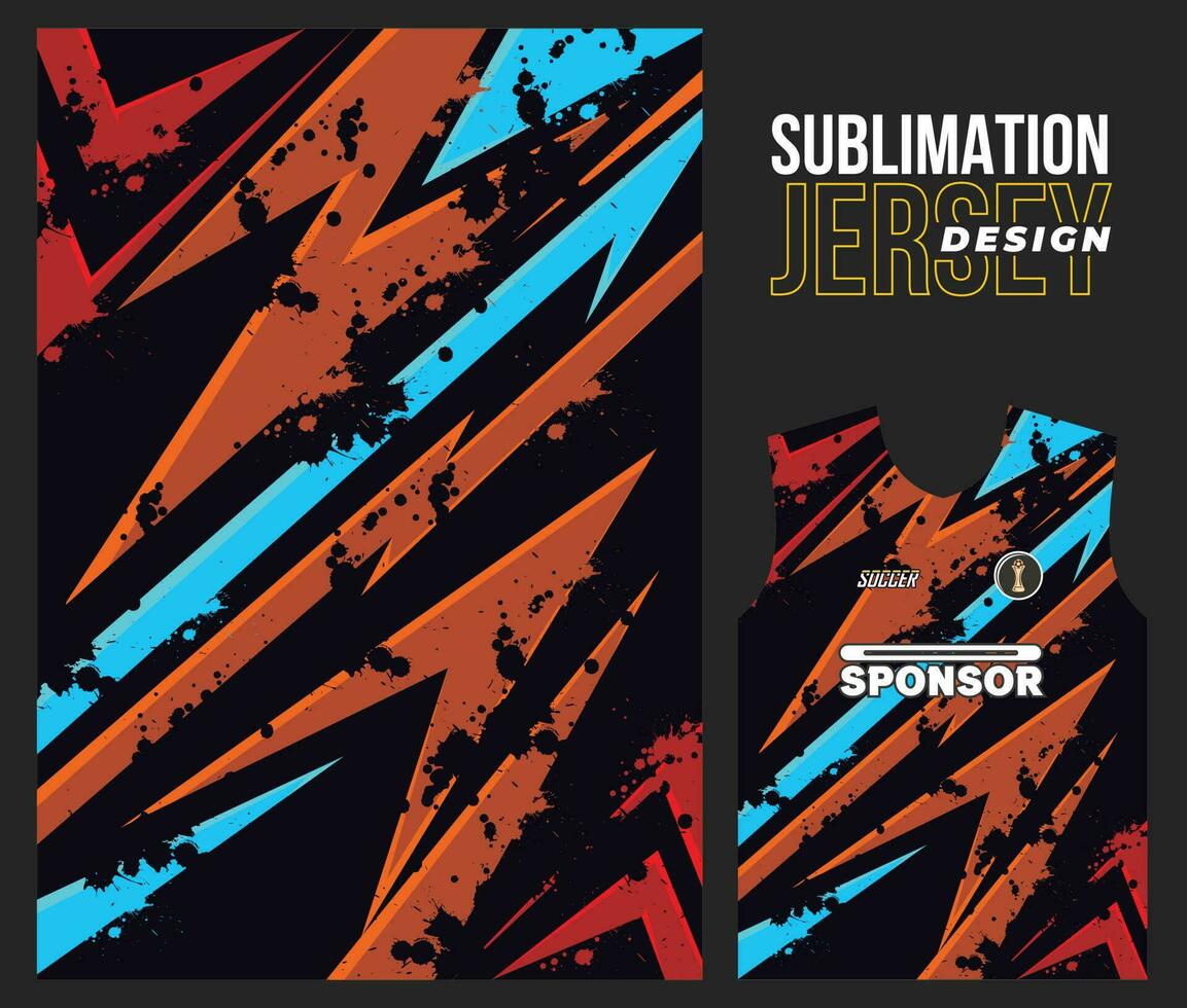 Tshirt Jersey Print Racing Sport vector